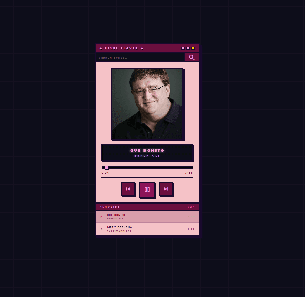 PIXEL-PLAYER