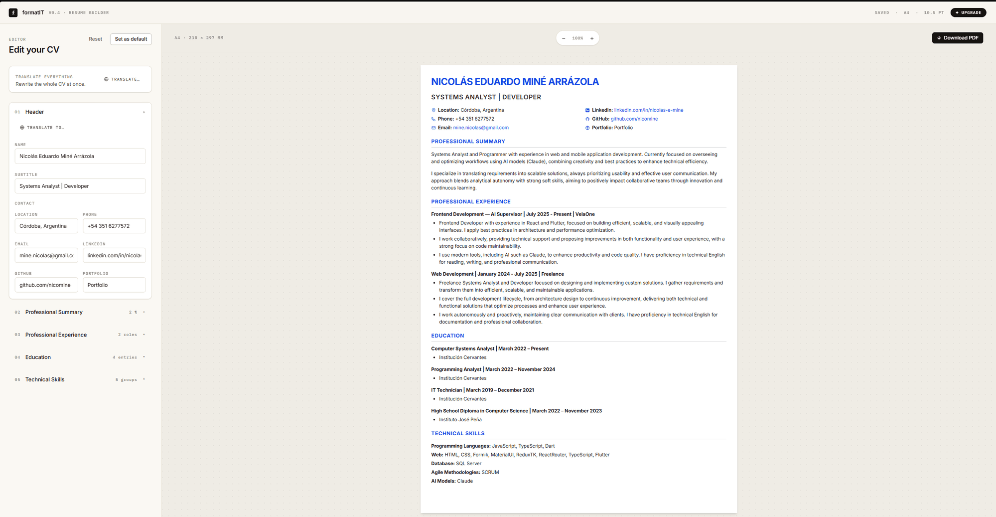 FORMATIT